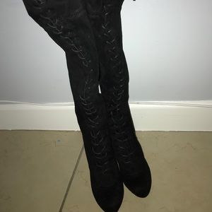 Thigh high boots